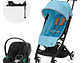 COCHE TRAVEL SYSTEM LIBELLE B.BLUE + ATON B2 + BASE - Miniatura 1