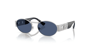 LENTES DE SOL MEDUSA DECO PLATEADO VERSACE