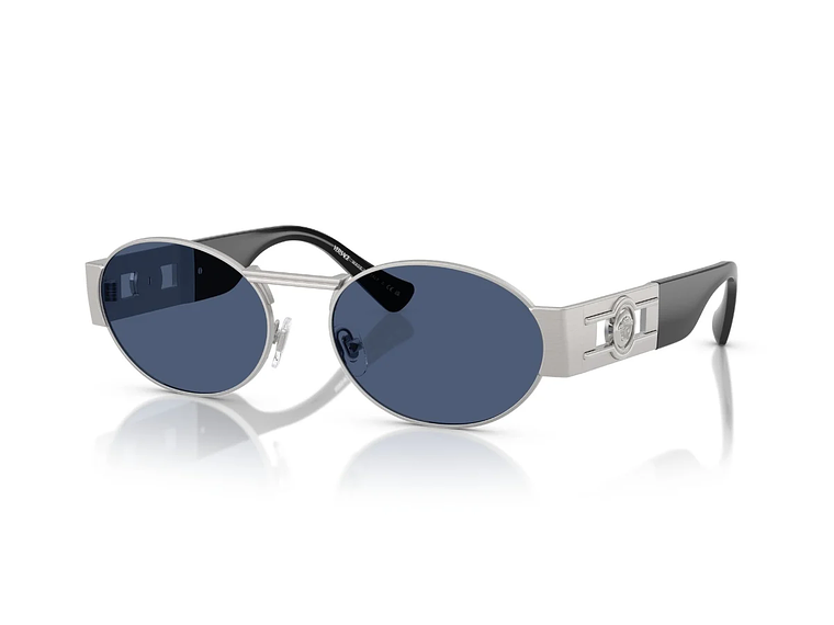 LENTES DE SOL MEDUSA DECO PLATEADO VERSACE 1