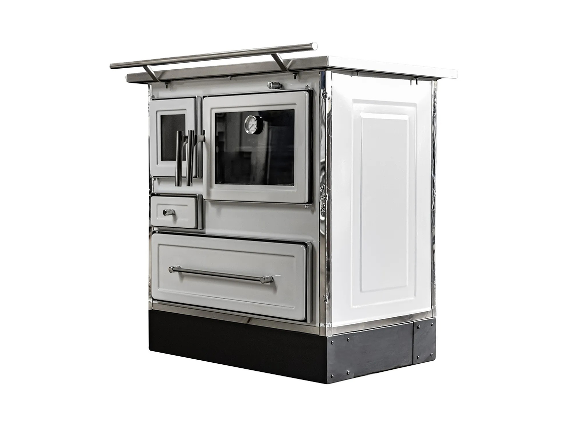 COCINA A LEÑA ALCAZAR CALBUCO MZ 90 BLANCA 4