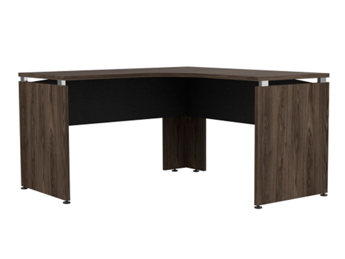 ESCRITORIO TUHOME L-140 -NEGRO SOFT/COÑAC 2