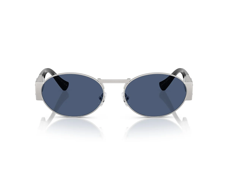 LENTES DE SOL MEDUSA DECO PLATEADO VERSACE 3