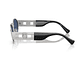 LENTES DE SOL MEDUSA DECO PLATEADO VERSACE - Miniatura 4