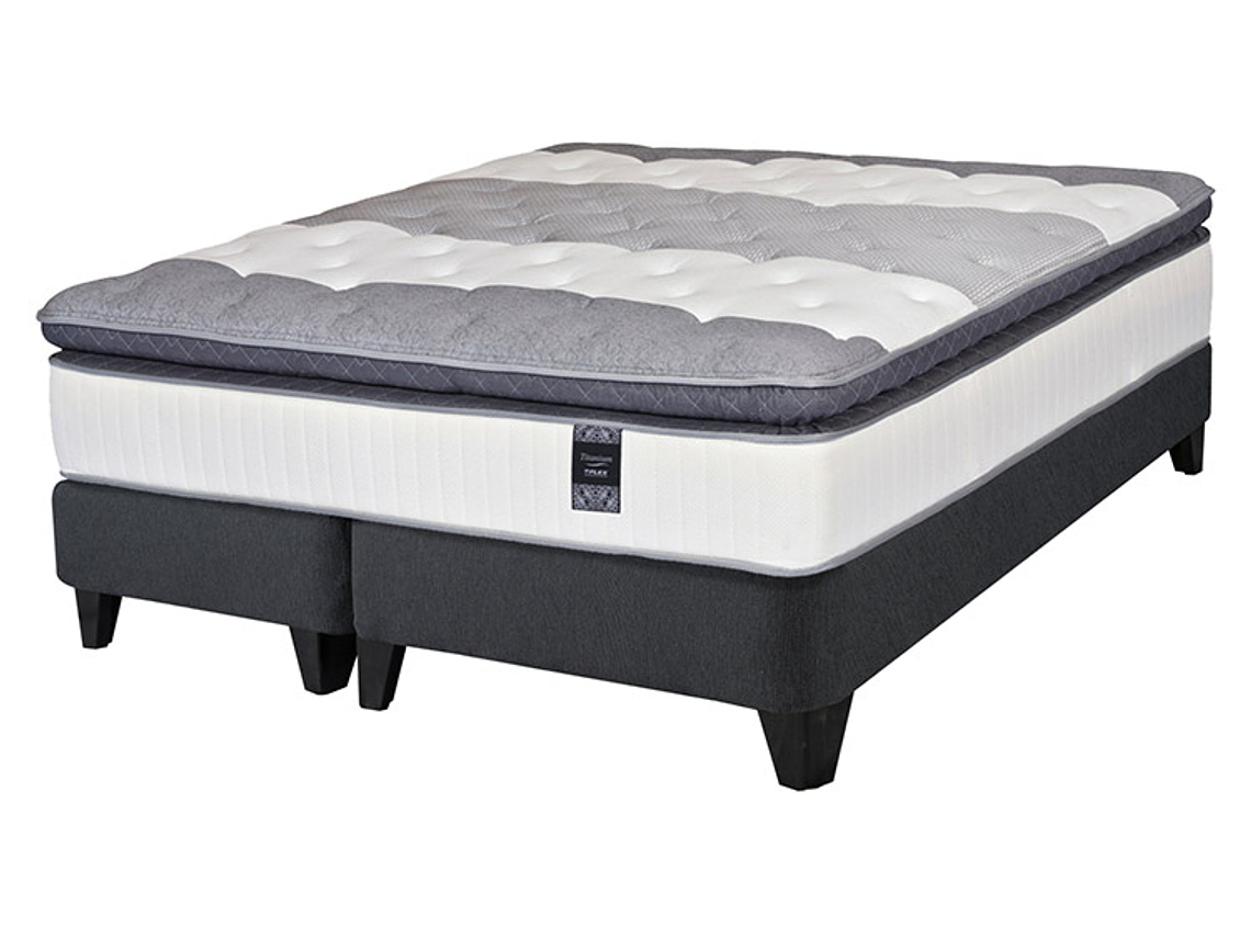 CAMA EUROPEA FLEX TITANIUM NEW BOX SÚPER KING 2