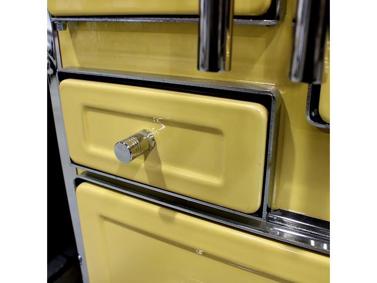 COCINA A LEÑA ALCAZAR CALBUCO MZ 80 AMARILLA 7