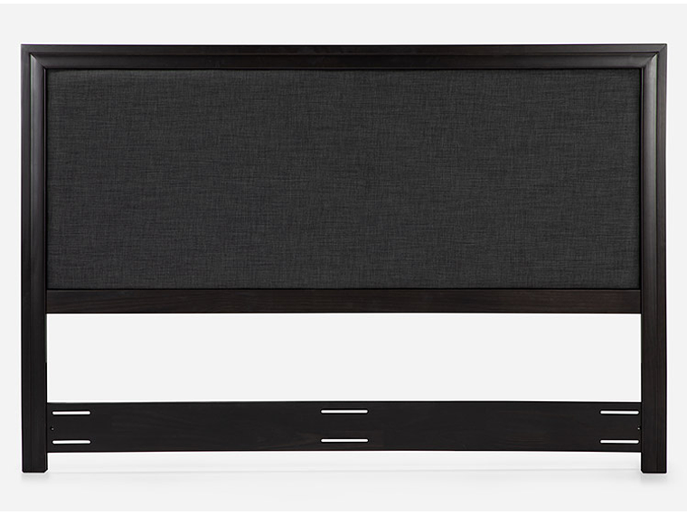 JUEGO DE DORMITORIO ROSEN CAMA EUROPEA ART 4 SÚPER KING GRAFITO + RESPALDO NOLITA 3