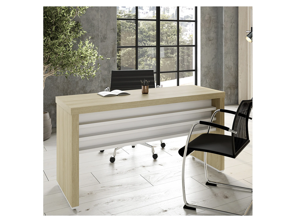 ESCRITORIO RÖDLER RD960 EJECUTIVO ROBLE BLANCO 5