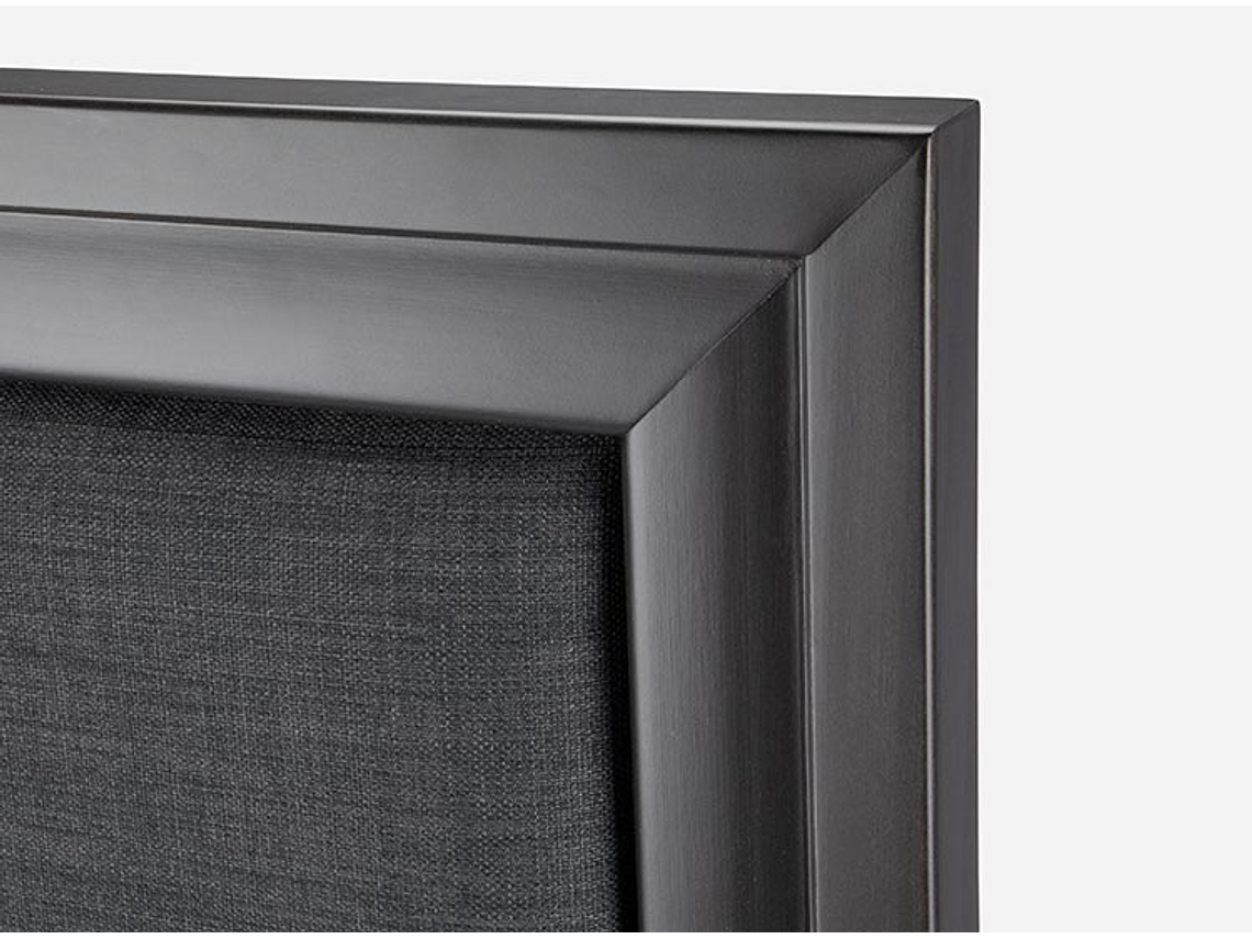 JUEGO DE DORMITORIO ROSEN CAMA EUROPEA ART 4 SÚPER KING GRAFITO + RESPALDO NOLITA 5