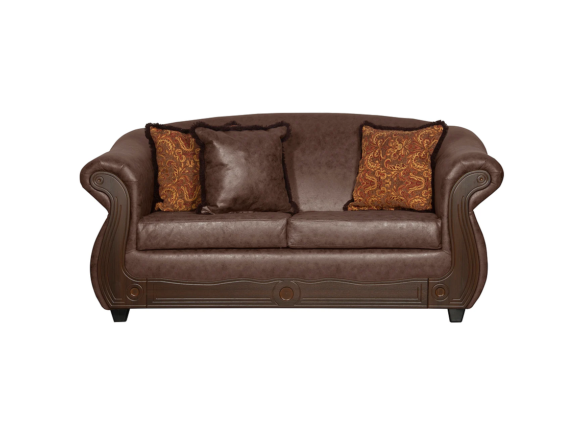 JUEGO DE LIVING 3 2 1 1 ESTAMBUL CHOCOLATE 3