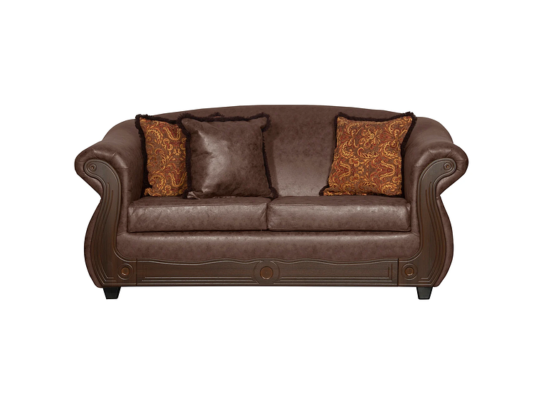 JUEGO DE LIVING 3 2 1 1 ESTAMBUL CHOCOLATE 3