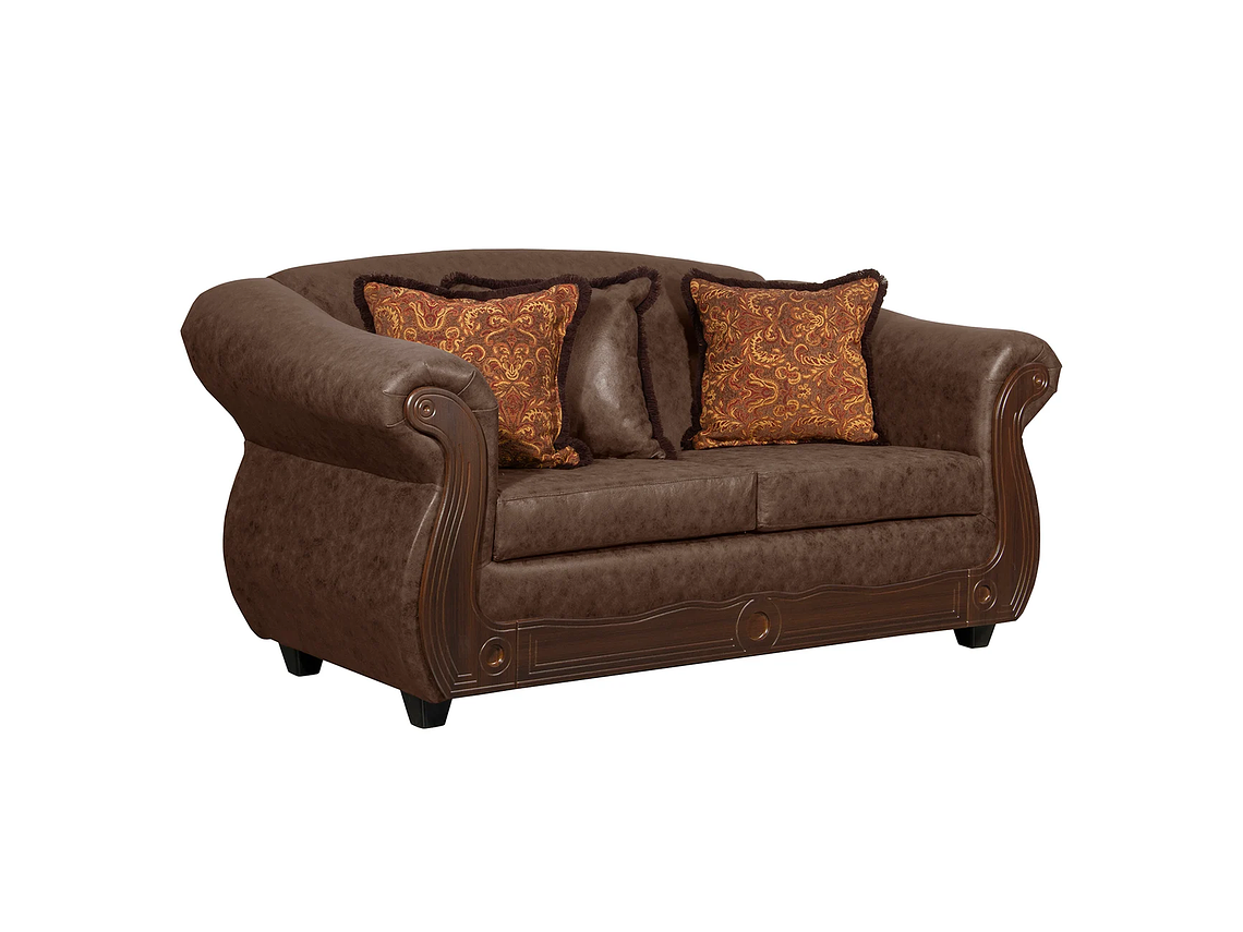 JUEGO DE LIVING 3 2 1 1 ESTAMBUL CHOCOLATE 4