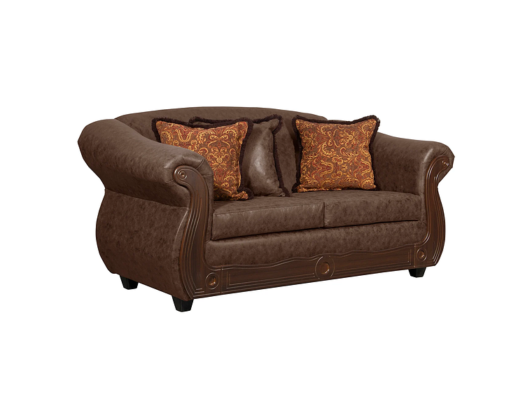 JUEGO DE LIVING 3 2 1 1 ESTAMBUL CHOCOLATE 4