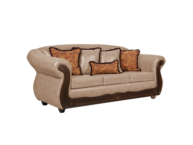 JUEGO DE LIVING 3 2 1 1 ESTAMBUL BEIGE 2