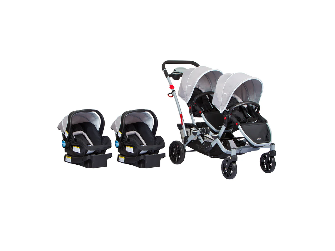 COCHE TRAVEL SYSTEM DUO RIDE GERY + 2 SILLAS + 2 BASES INFAN 1