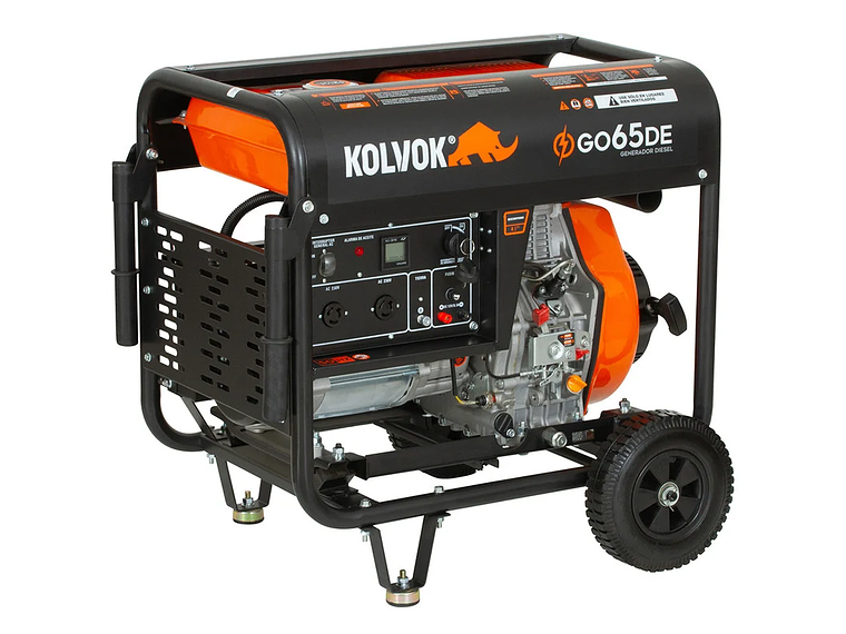 GENERADOR MONOFÁSICO KOLVOK GO65DE 6.5KVA DIESEL 2