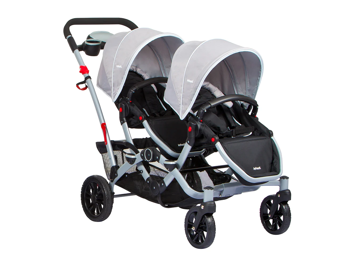 COCHE TRAVEL SYSTEM DUO RIDE GERY + 2 SILLAS + 2 BASES INFAN 2