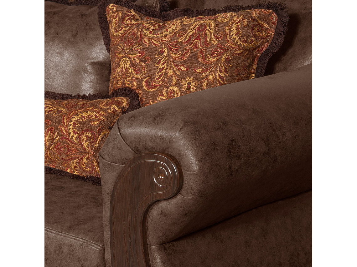 JUEGO DE LIVING 3 2 1 1 ESTAMBUL CHOCOLATE 9