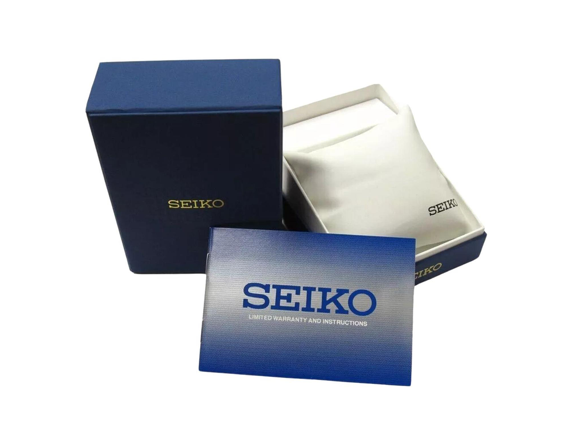 RELOJ DE PULSERA SEIKO SGEF03 CUARZO PLATEADO 100M 3