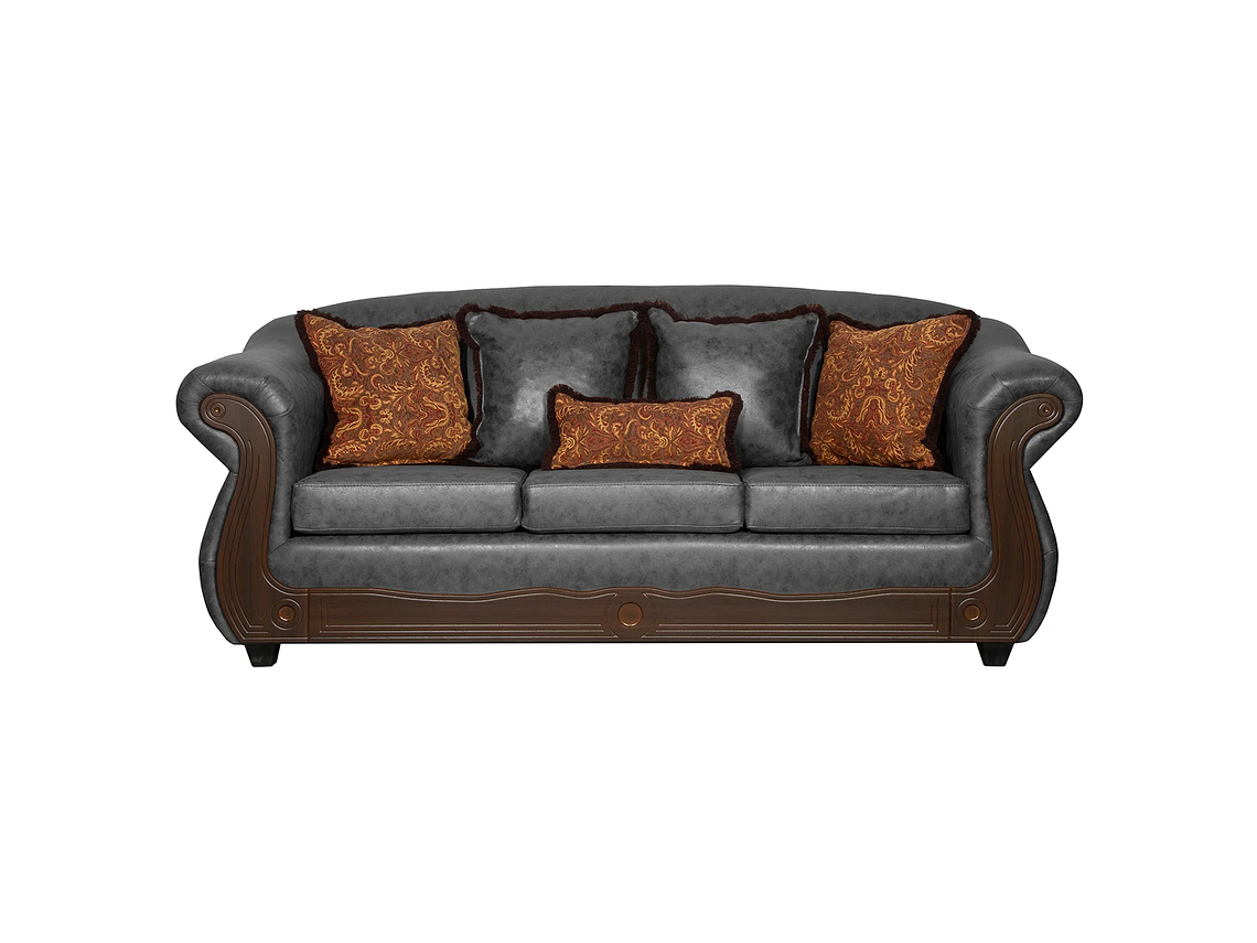 JUEGO DE LIVING 3 2 1 1 ESTAMBUL GRIS 2