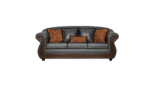 JUEGO DE LIVING 3 2 1 1 ESTAMBUL GRIS