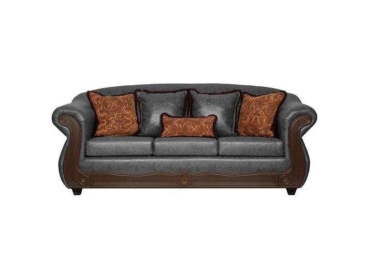 JUEGO DE LIVING 3 2 1 1 ESTAMBUL GRIS 2