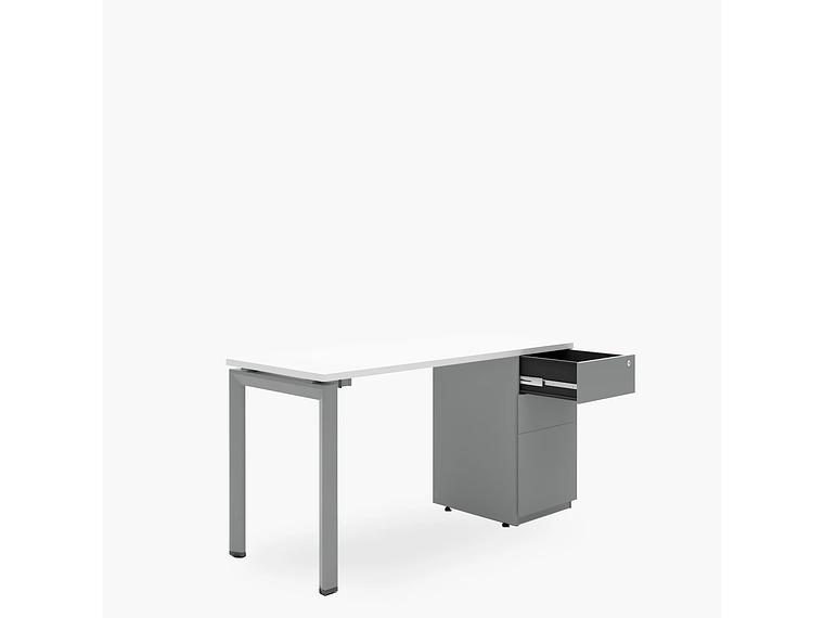 ESCRITORIO FORM OFFICE NEO 140X60 CON CAJONERA METALICA 3