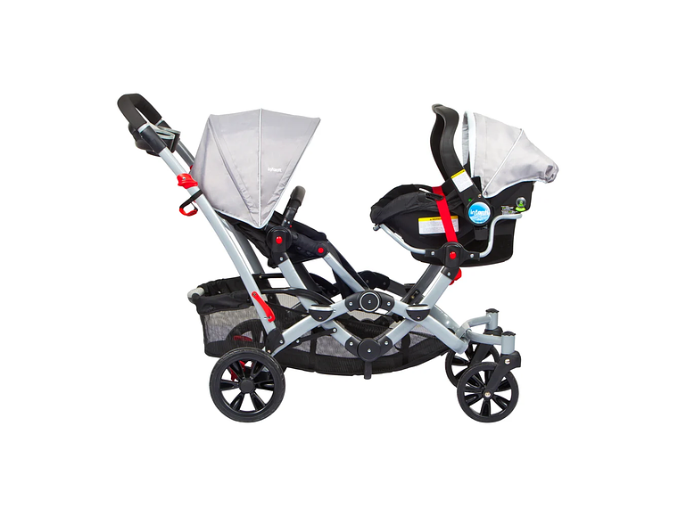 COCHE TRAVEL SYSTEM DUO RIDE GERY + 2 SILLAS + 2 BASES INFAN 5