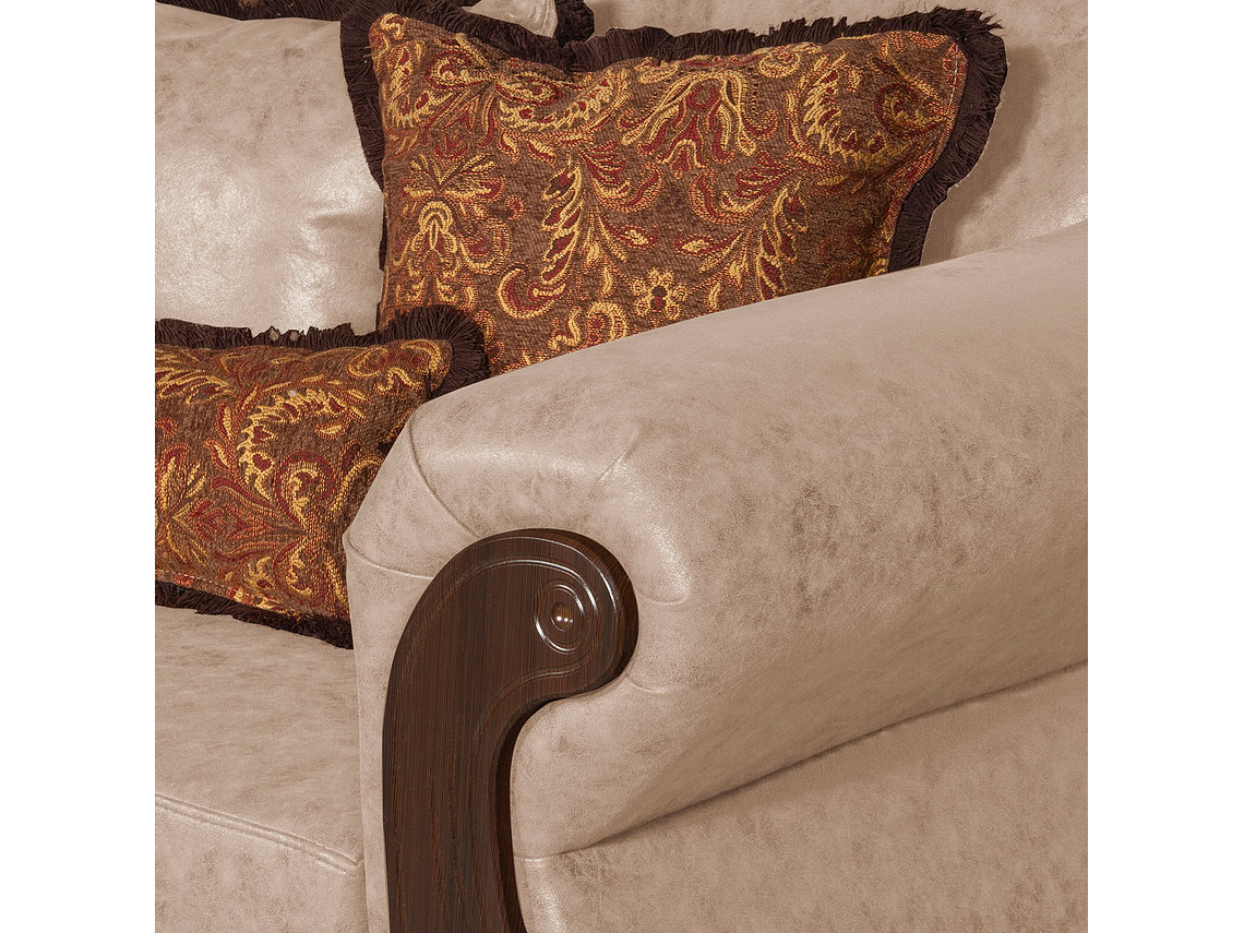 JUEGO DE LIVING 3 2 1 1 ESTAMBUL BEIGE 9