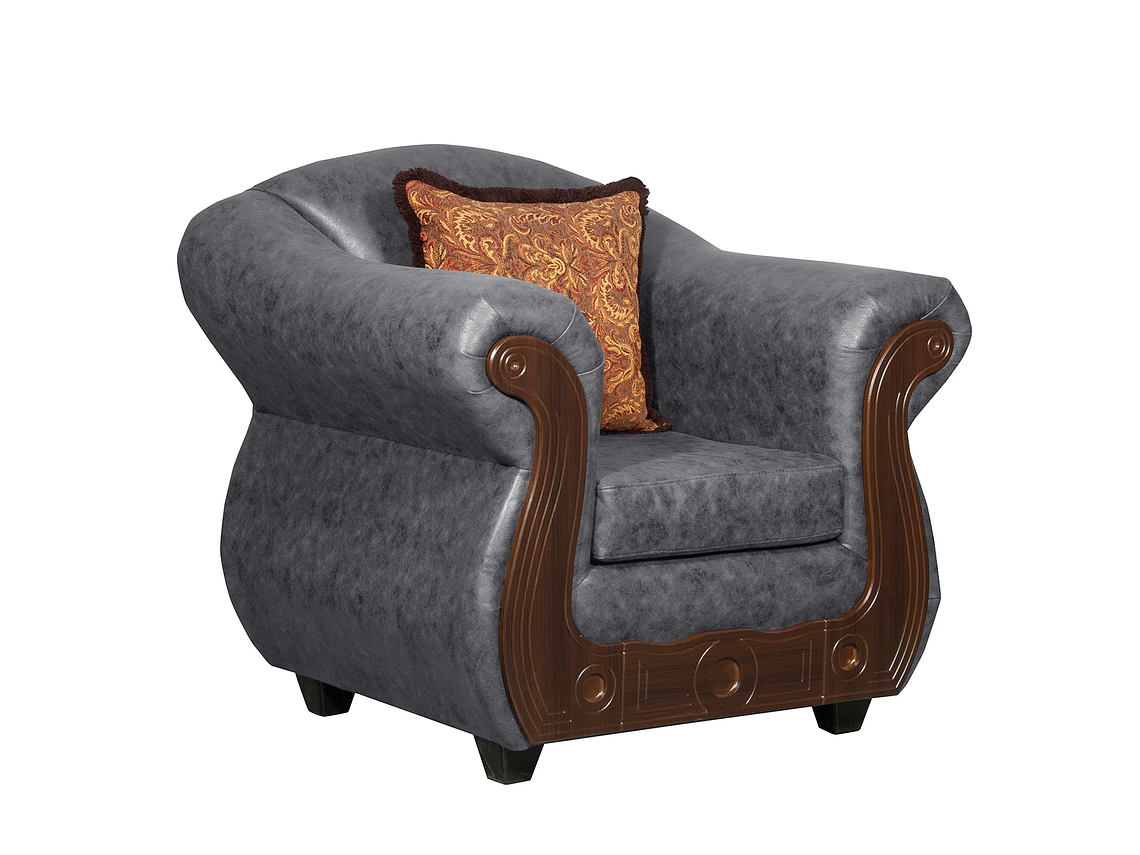 JUEGO DE LIVING 3 2 1 1 ESTAMBUL GRIS 6