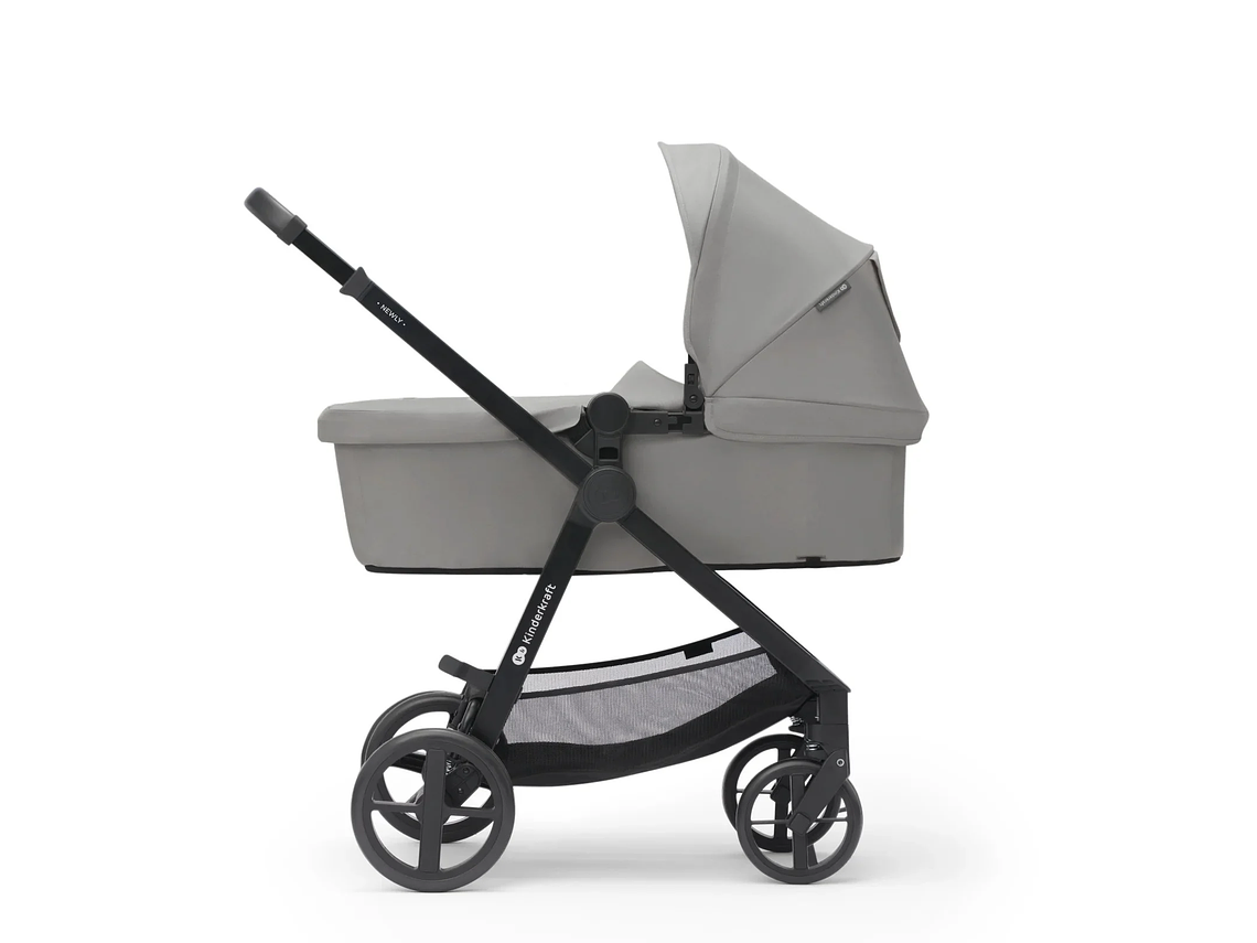 COCHE TRAVEL SYSTEM NEWLY 3EN1 GRIS + BASE ISOFIX 4