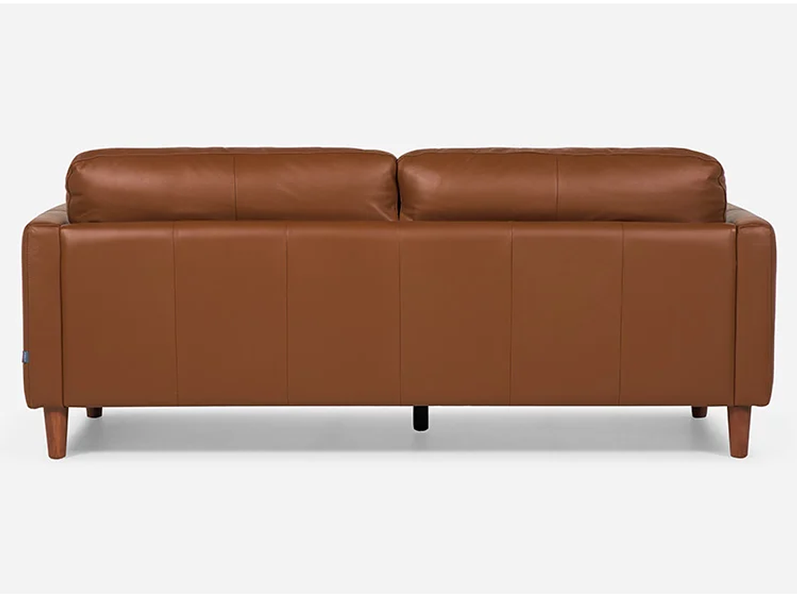 SOFÁ ROSEN WELLS 3 CUERPOS CUERO CAFÉ 3