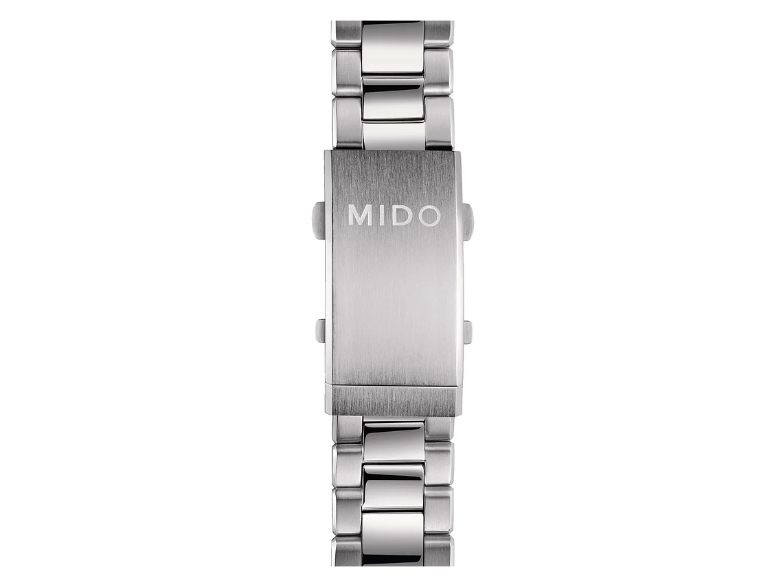 RELOJ MIDO OCEAN STAR 600 CHRONOMETER ACERO NEGRO 2
