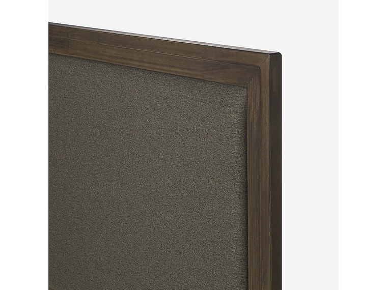 CAMA EUROPEA NEO PLUS KING BD + RESPALDO NOLITA CAFÉ 5