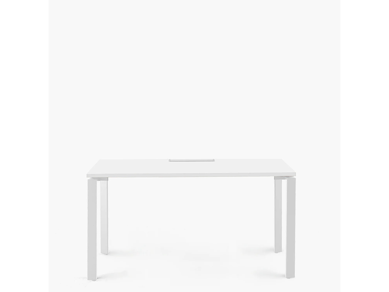 ESCRITORIO FORM OFFICE SPACE 180X70 BLANCO METAL 1