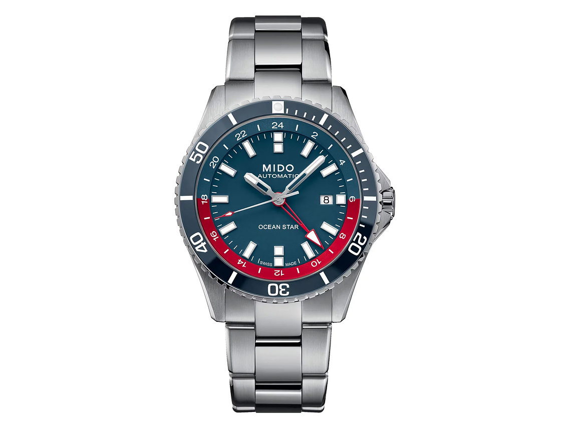 RELOJ MIDO OCEAN STAR GMT BICOLOR 1