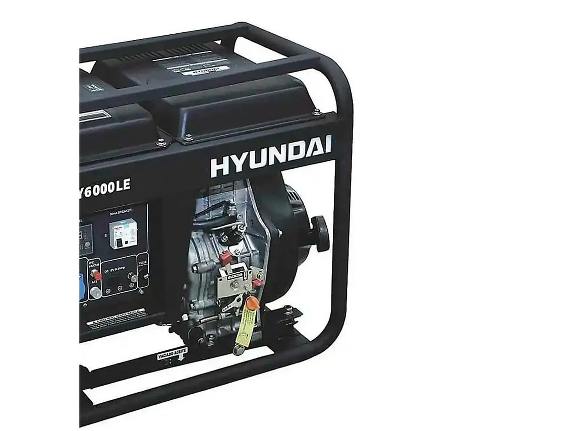 GENERADOR HYUNDAI 5/5.5 KW P/ELECTRICA ABIERTO DIESEL 2