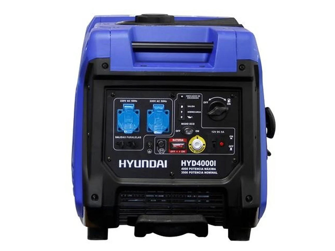 GENERADOR INVERTER DIGITAL HYUNDAI GASOLINA 3.5/4.0KW 1