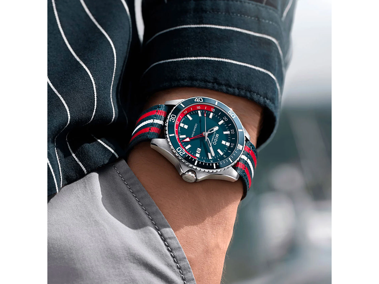 RELOJ MIDO OCEAN STAR GMT BICOLOR 4