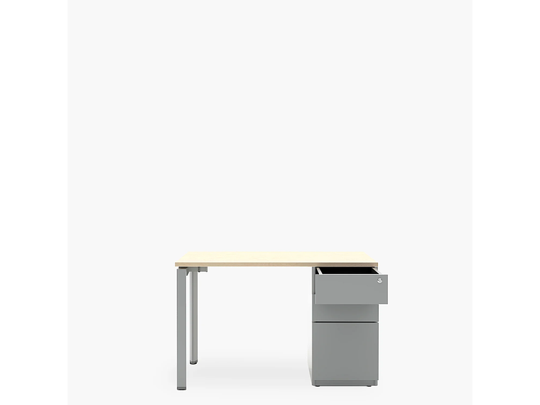 ESCRITORIO FORM OFFICE NEO 120X60 CON CAJONERA METALICA 1