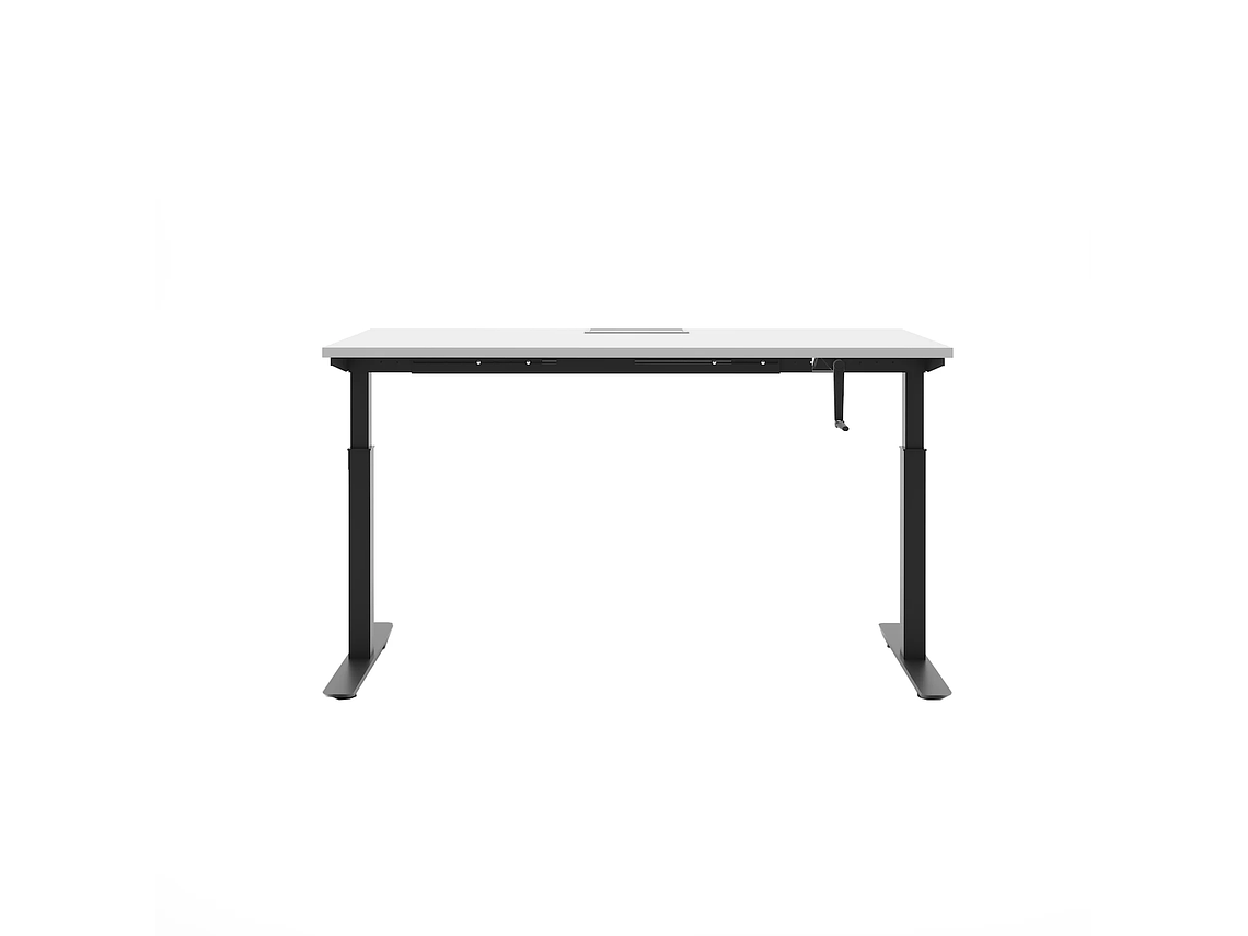 ESCRITORIO NEO AJUSTABLE CON PASACABLES 160X70 5