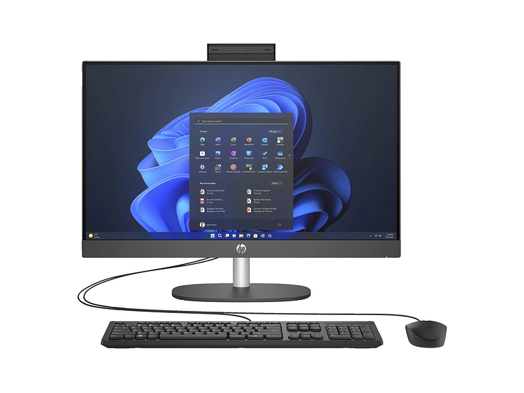 PC TODO EN UNO HP PROONE 245 G10 AMD RYZEN 5 7520U W11PRO 16GB 512GB 23.8' 1