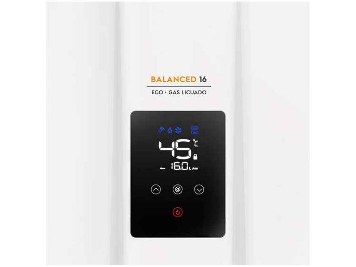 CALEFONT GAS LICUADO 16 LITROS TIRO BALANCEADO BALANCED ECO 3