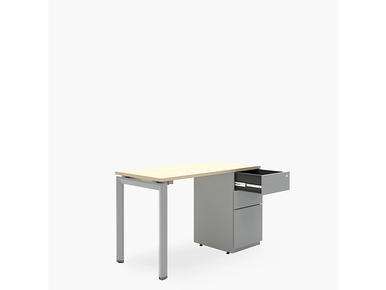 ESCRITORIO FORM OFFICE NEO 120X60 CON CAJONERA METALICA 3