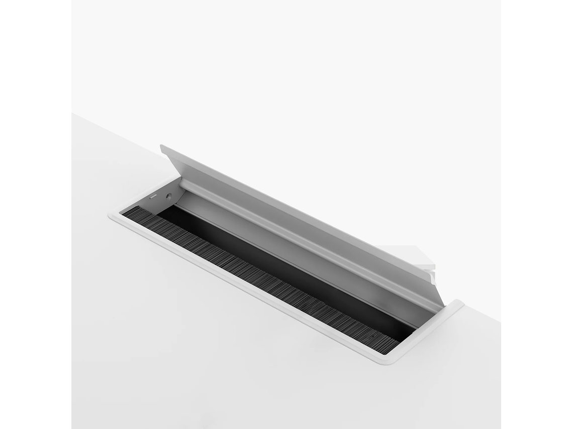 ESCRITORIO FORM OFFICE SPACE 180X70 BLANCO METAL 8