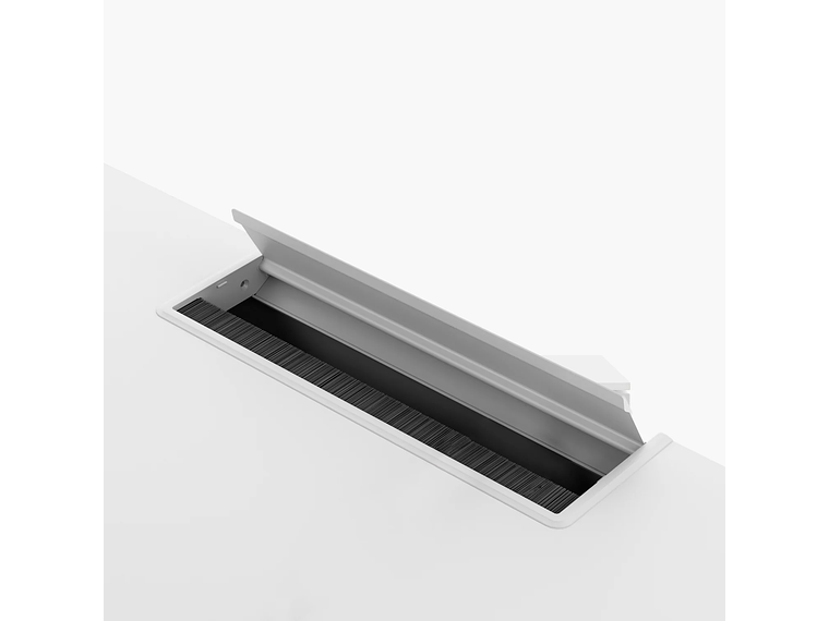 ESCRITORIO FORM OFFICE SPACE 180X70 BLANCO METAL 8