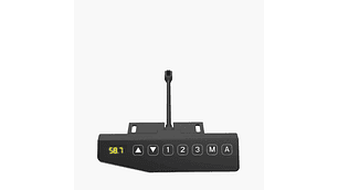 BASE FORM OFFICE COSMO 120 160 ELÉCTRICO GRIS ACERO