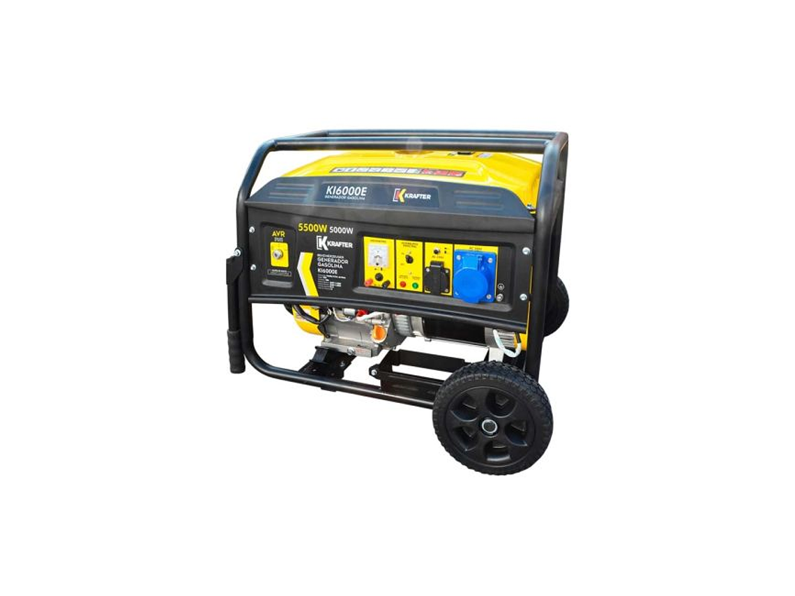GENERADOR GASOLINA 5,5 KVA PARTIDA MANUAL KRAFTER KI6000E 1