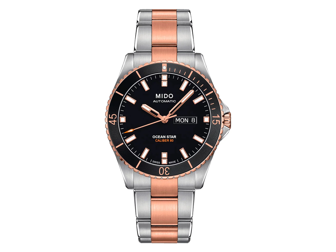 RELOJ MIDO OCEAN STAR 200 BICOLOR 1