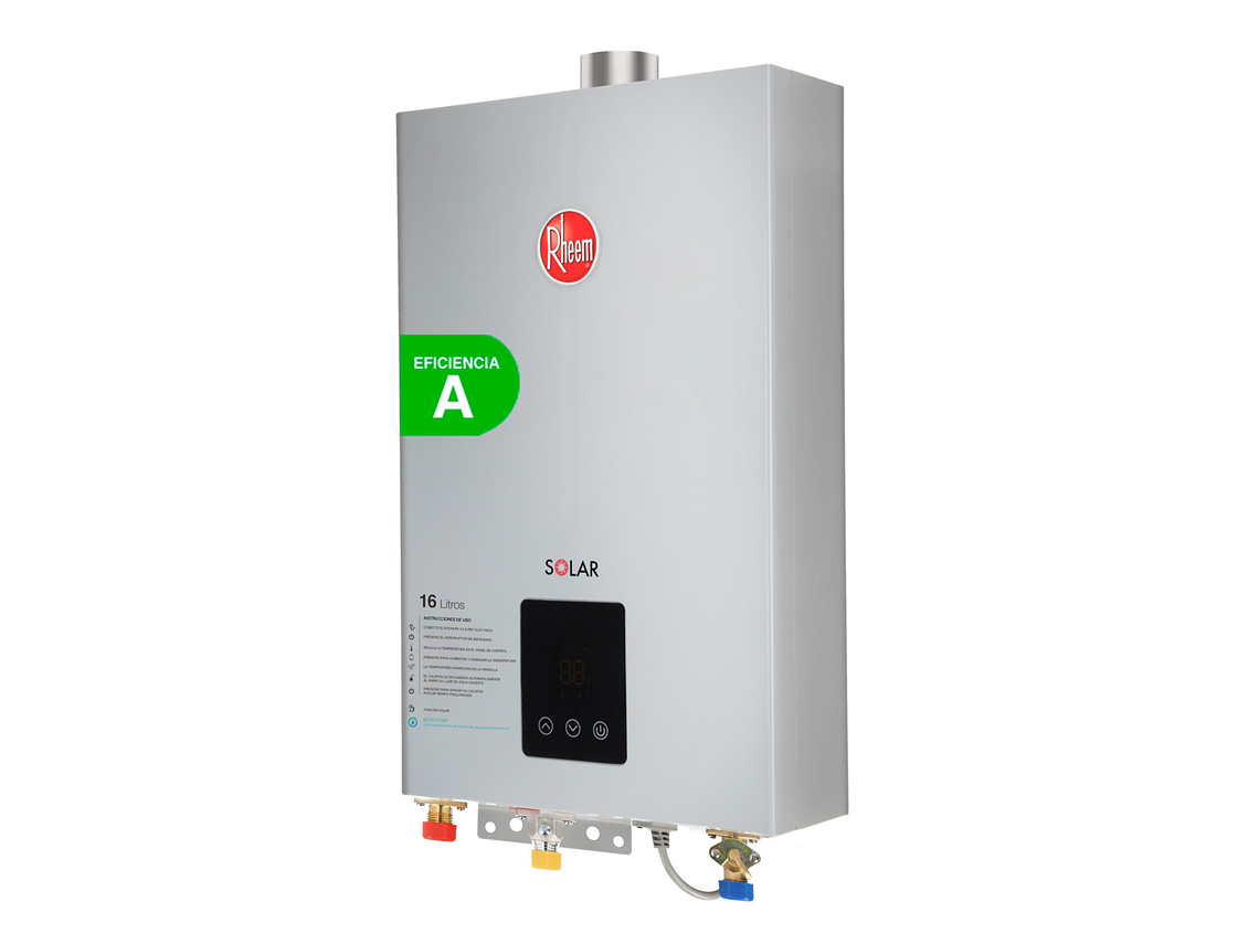 CALEFONT 16 LITROS GAS NATURAL TIRO FORZADO RHEEM 1