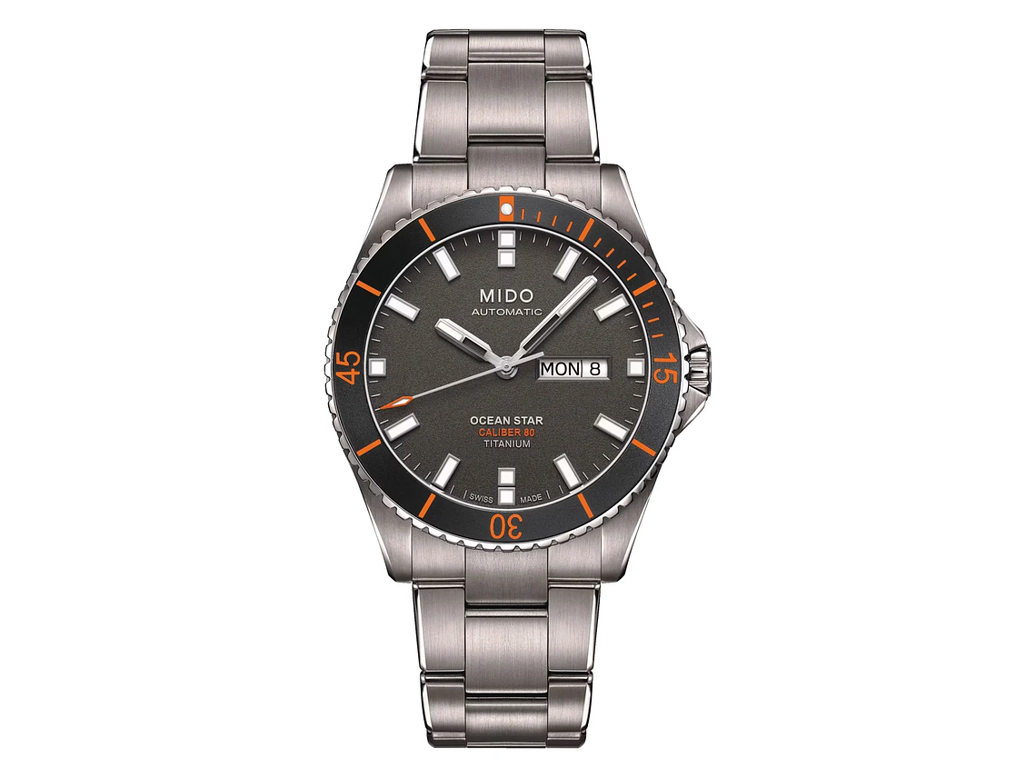  RELOJ MIDO OCEAN STAR 200 GRIS 1